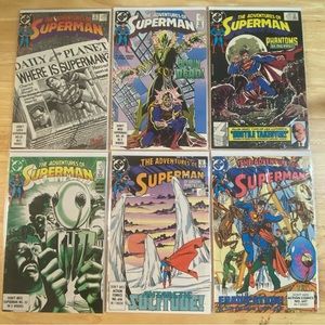 1990s DC COMICS THE ADVENTURES OF SUPERMAN